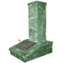 Kamenná úprava komína, hadovitá, 790 mm 