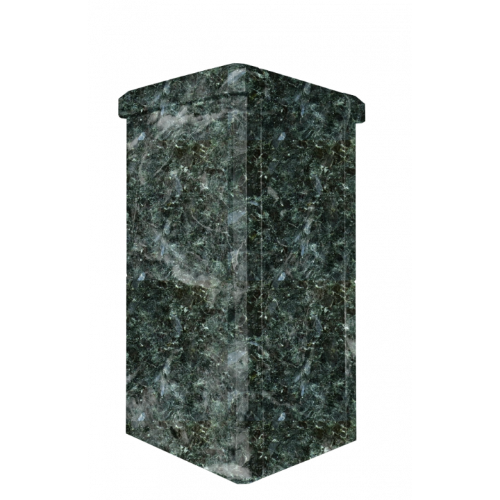 Kamenná úprava komína, tmavý Serpentine, 540 mm