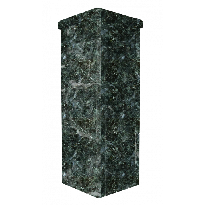 Kamenná úprava komína, tmavý Serpentine, 790 mm