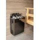 Elektrická saunová pec - HARVIA The Wall Black Steel SW45 4,5 kW
