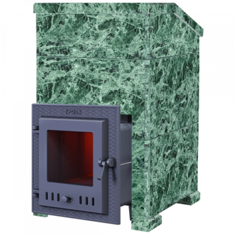 Saunová pec na drevo GEFEST - Groza 18 (M) President Serpentine