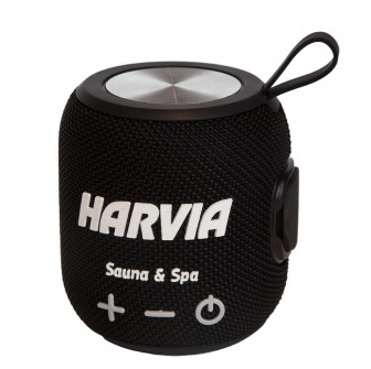 Vodeodolný saunový reproduktor HARVIA, čierny