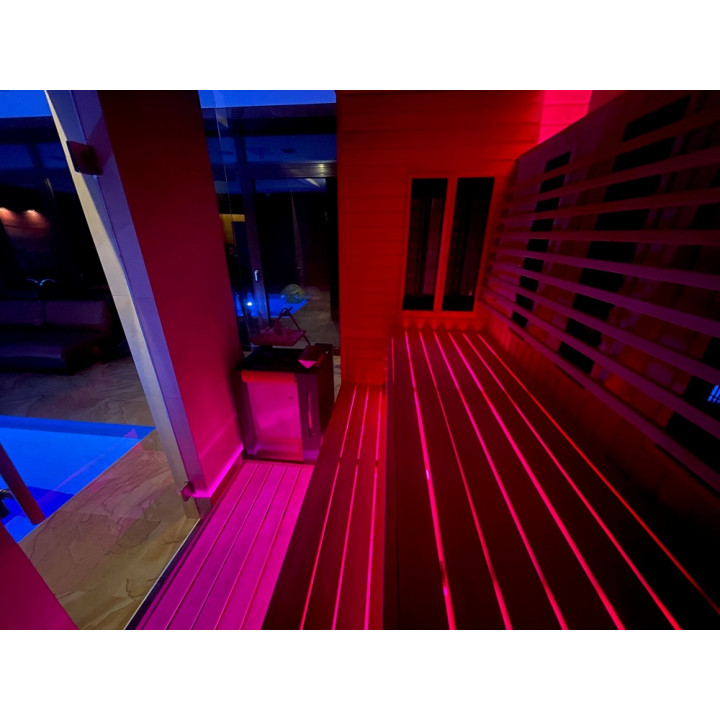 SAUFLEX RGB LED SVIETIDLO S RIADIACIMI JEDNOTKAMI