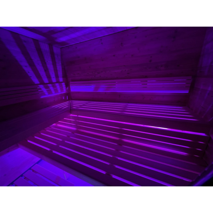 SAUFLEX RGB LED SVIETIDLO S RIADIACIMI JEDNOTKAMI
