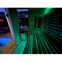 SAUFLEX RGB LED SVIETIDLO S RIADIACIMI JEDNOTKAMI 