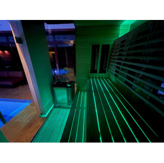 SAUFLEX RGB LED SVIETIDLO S RIADIACIMI JEDNOTKAMI