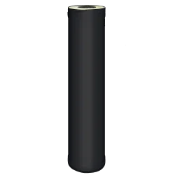 Oceľová komínová rúra HARVIA 1,5 m, čierna 