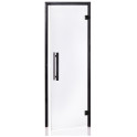 AD sklenené dvere do sauny, Čierny rám - 1