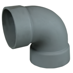 Liatinové koleno 90G F180 pre rúry GEFEST  Liatinové koleno 90G F180 pre rúry GEFEST