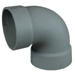 Liatinové koleno 90G F115 pre rúry GEFEST 