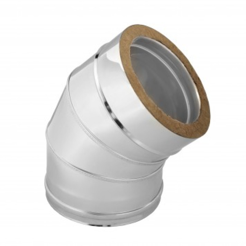 Izolované koleno s dvojitou stenou 45