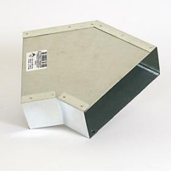 Koleno ploché 5F15 / 45 