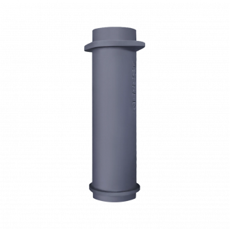 Spodné liatinové dymovodné potrubie pre saunové kachle GEFEST , Ø180 mm, 500 mm