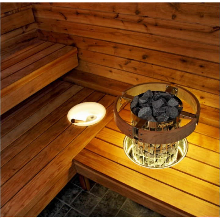 Bezpečnostné zábradlie HPC3L - pre ohrievače HARVIA Cilindro LED, s osvetlením