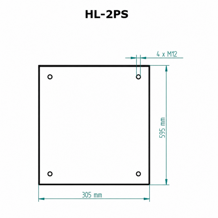 Ochranná podložka Skamet HL-2PS, čierna