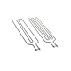 Náhradné diely - vykurovací článok HUUM pre ohrievače CLIFF/STEEL 2 kW