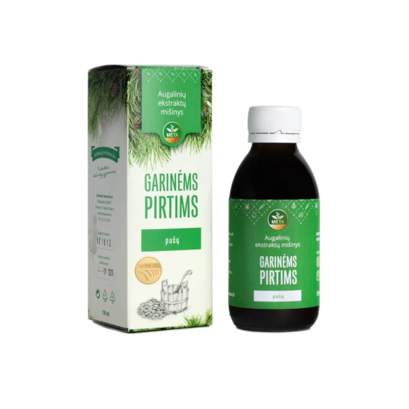 Zmes bylinných extraktov do parnej sauny borovica 150ml