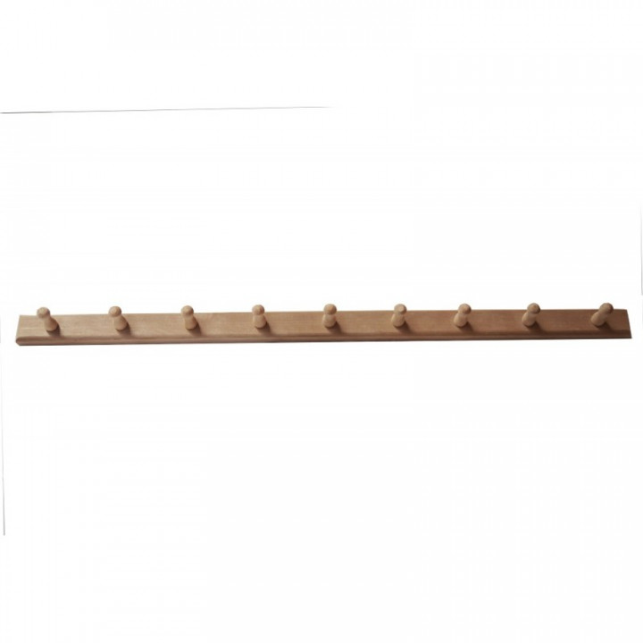 Vešiak, 9 háčikov