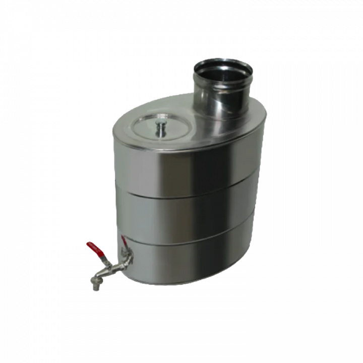 Oválna nádrž na ohrev vody, priemer 115 mm, NP