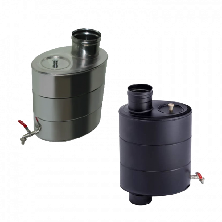 Oválna nádrž na ohrev vody, priemer 115 mm