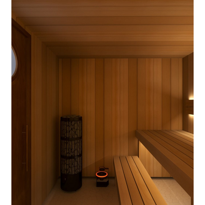 Bezdrôtový mixér vzduchu do sauny LUX, čierny