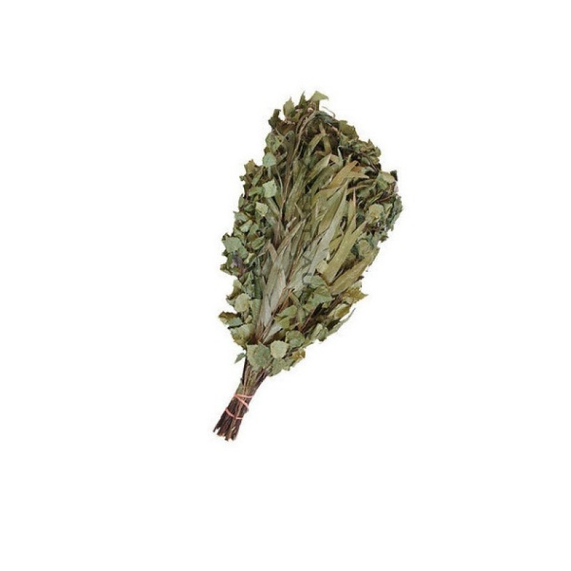 Brezovo-eukalyptová saunová metlička