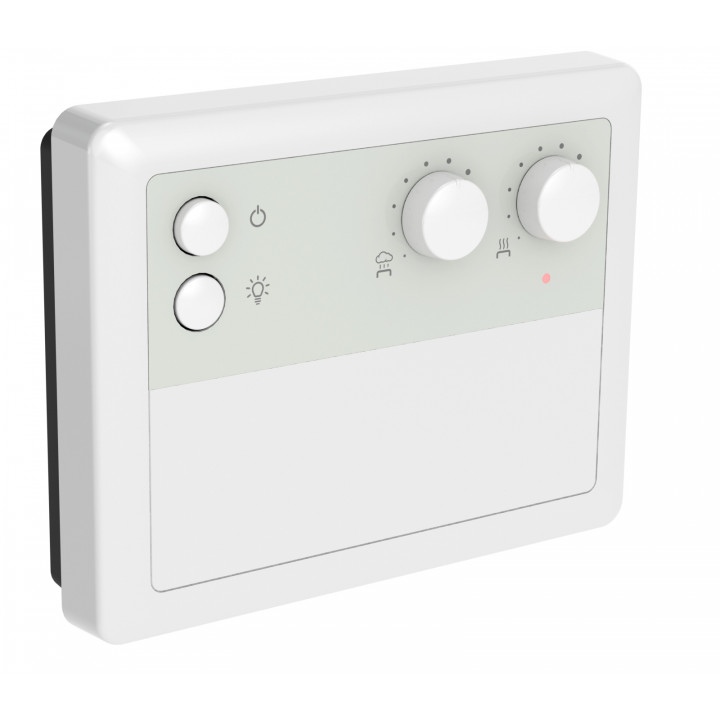 Ovládací panel elektrického saunového ohrievača - HARVIA Senlog COMBI CF9C