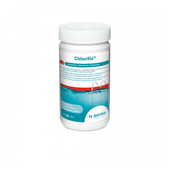 Rýchlo rozpustné chlórové granule Chlorifix, 1 kg
