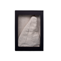 Darčeková sada v darčekovej krabičke pre NEHO. Pánska saunová čiapka a zástera - ĽAN