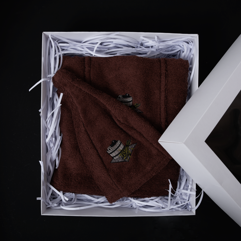 Darčeková sada. Hnedá