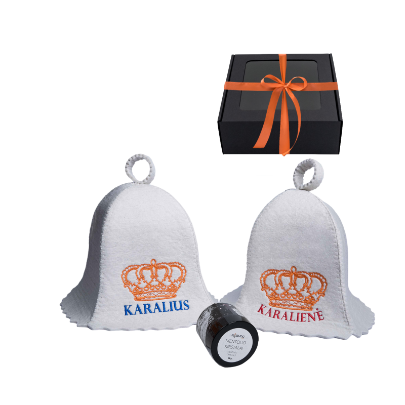 Darčeková sada v darčekovom balení LIGHT KINGS. Čiapočky a mentolové kryštály