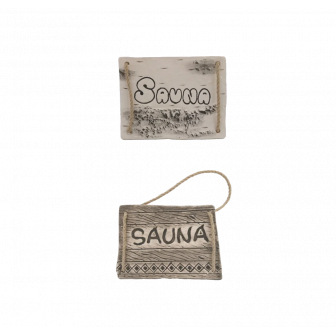 Doska dverí SAUNA