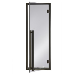 AD MODERN sklenené dvere do sauny, farba skla šedá  AD MODERN sklenené dvere do sauny, farba skla šedá