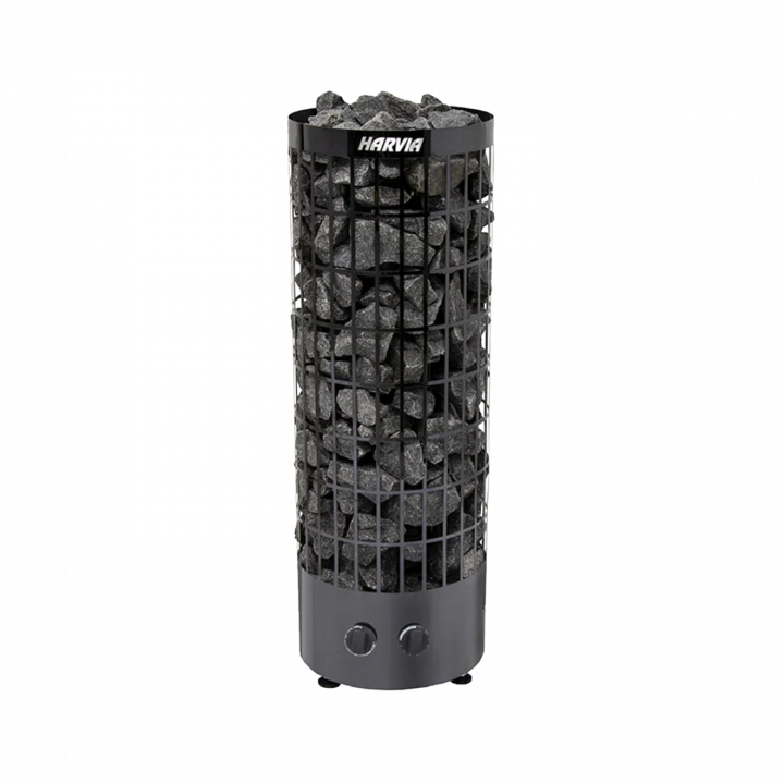 Elektrická saunová pec - HARVIA Cilindro Black Steel PC70 6,8 kW