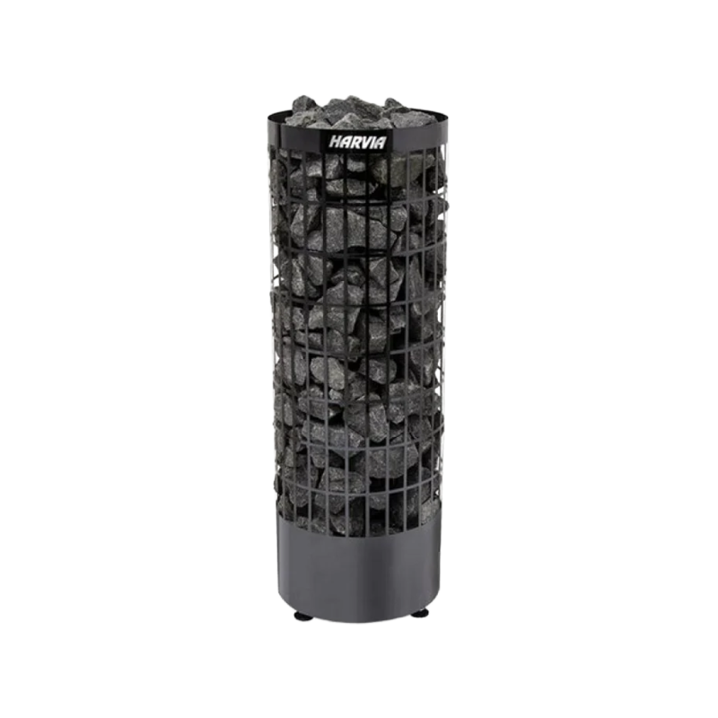 Elektrická saunová pec - HARVIA Cilindro Black Steel PC90E 9 kW