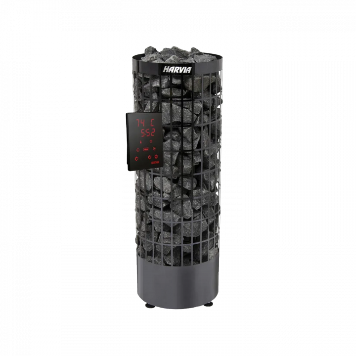 Elektrická saunová pec - HARVIA Cilindro Black Steel PC90XE 9 kW