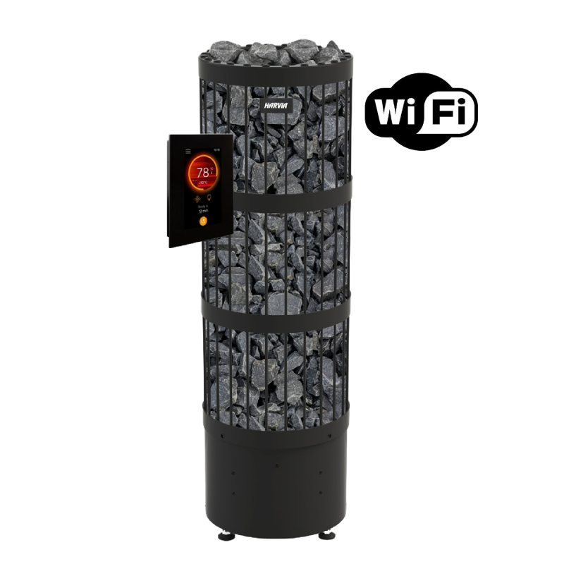 Elektrická saunová pec - Harvia Legend PO110FC 10,8 kW WiFi čierna