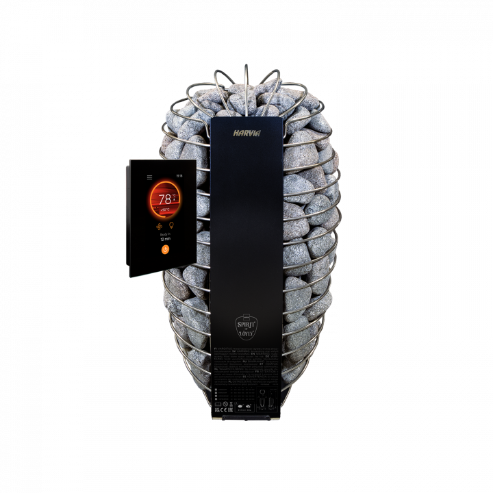 Elektrické saunové pece - sada HARVIA Spirit SP60FC 6,0 kW Fenix WiFi