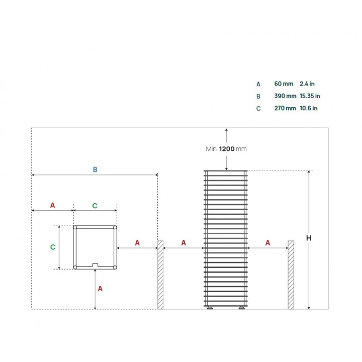 Elektrická saunová pec – HUUM CLIFF