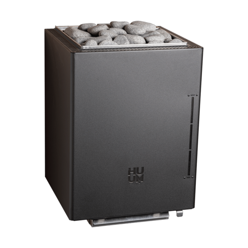 Elektrická saunová pec - HUUM Core Wall Combi, čierna