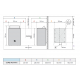 Elektrická saunová pec - HUUM Core Wall Mini Combi 4