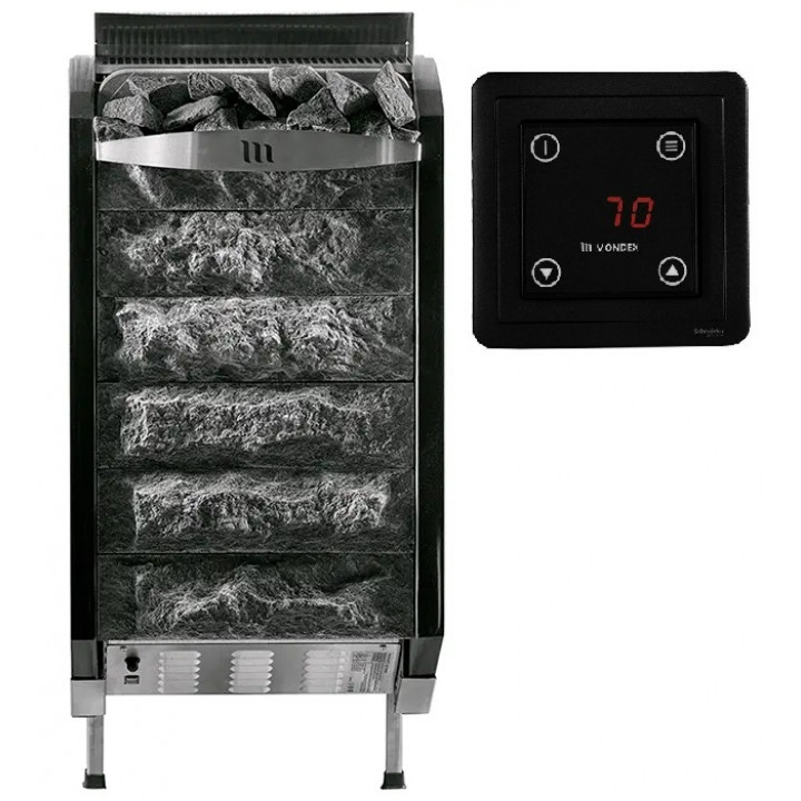 Elektrické saunové ohrievače - MONDEX HIISI 6,6 kW