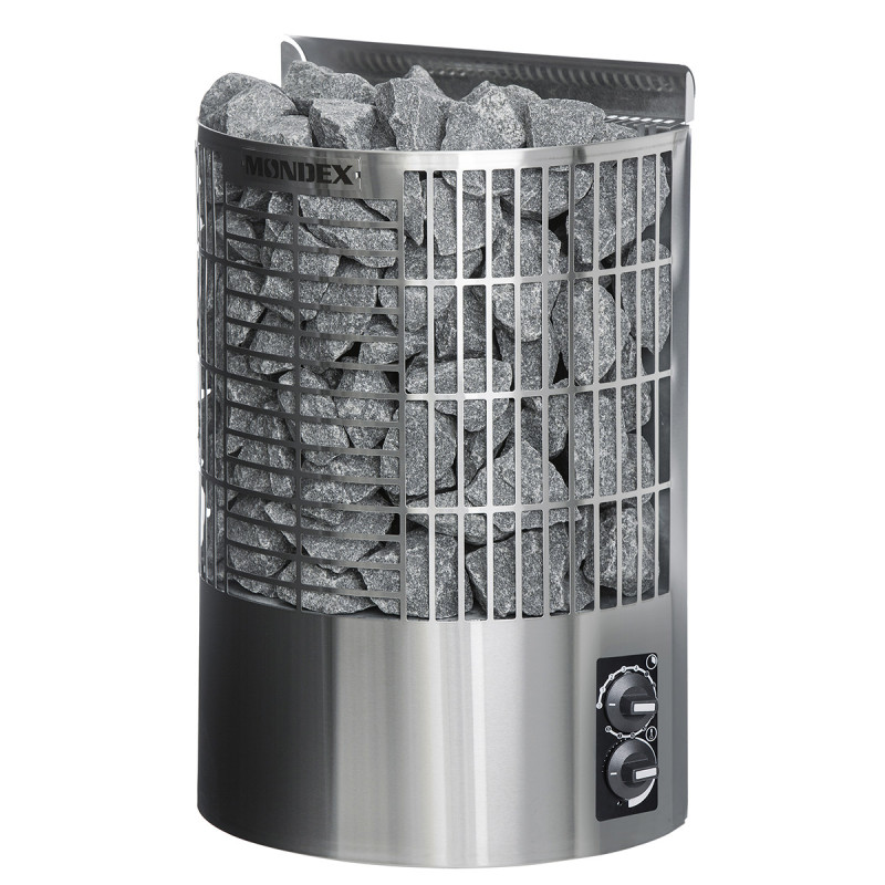 Elektrická saunová pec - MONDEX TENO, nehrdzavejúca oceľ