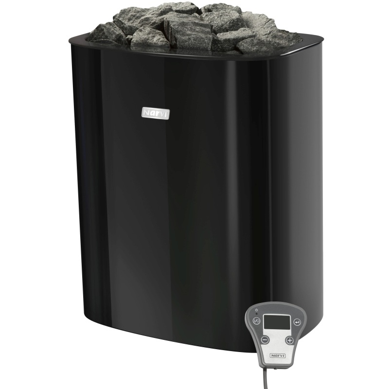 Elektrická saunová pec - NARVI NC Electric, čierna 6 kW