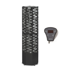 Elektrická saunová pec - NARVI SMOOTH 10,5 kW, čierna 