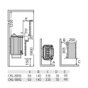 Elektrická saunová pec – Sawotec Cumulus CML-90NS, bez riadiacej jednotky - 2 Elektrická saunová pec – Sawotec Cumulus CML-90NS, bez riadiacej jednotky - 2