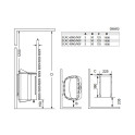 Elektrická saunová pec – SAWOTEC Scandia Combi Next, bez riadiacej jednotky - 1 Elektrická saunová pec – SAWOTEC Scandia Combi Next, bez riadiacej jednotky - 1