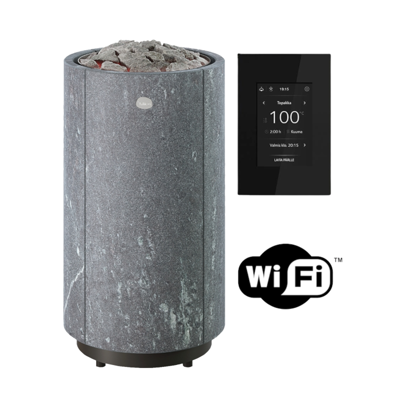 Elektrická saunová pec TULIKIVI KAARNA Nobile L s ovládacím panelom Wifi