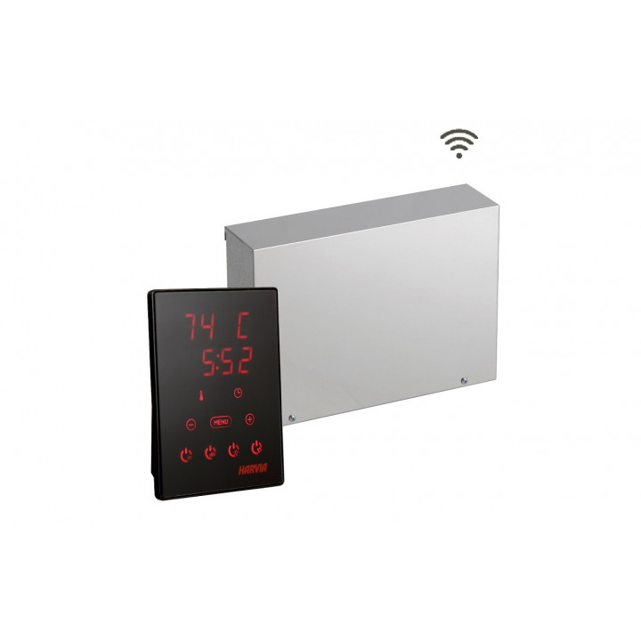Ovládací panel elektrického saunového ohrievača - HARVIA Xenio Combi CX110C WiFi
