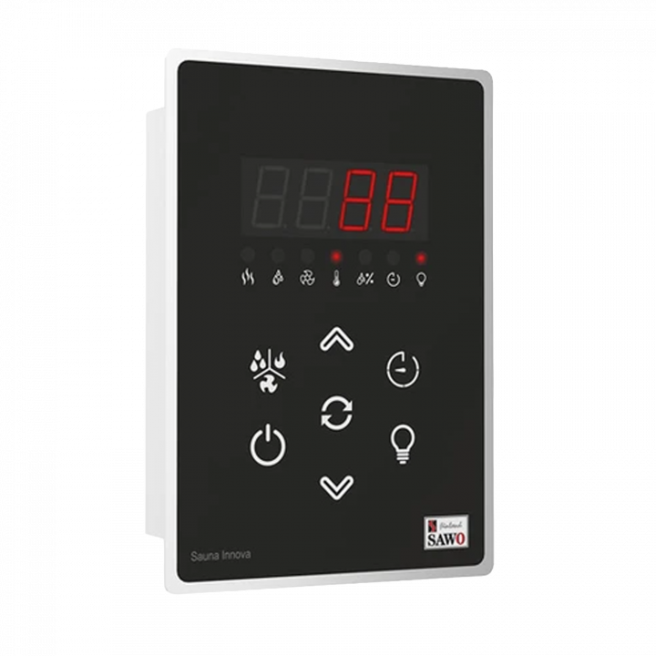Ovládací panel elektrickej saunovej pece - SAWO INC-S-V2 Innova Classic 2.0